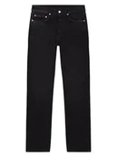 Spodnie męskie - Calvin Klein Dżinsy - Regular fit - w kolorze czarnym - miniaturka - grafika 1