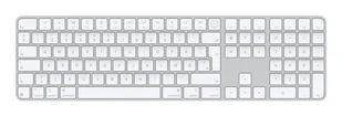 Apple Magic klawiatura Uniwersalne USB + Bluetooth QWERTY Duński Biały MXK73DK/A - Klawiatury - miniaturka - grafika 1