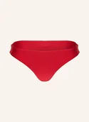 Stroje kąpielowe - Seafolly Podstawowe Figi Bikini Palermo rot - SEAFOLLY - miniaturka - grafika 1