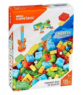 Mega Bloks Endless Building Vibrant Box of Blocks DYG86 - Klocki - miniaturka - grafika 1