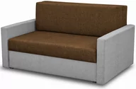 Sofy i kanapy - Sofa Amerykanka Rozkładana Tedi 2 D34 -Szary/Brąz | Sawana S516/Sawana S510 - miniaturka - grafika 1