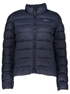 Kurtki damskie - Pepe Jeans Kurtka pikowana w kolorze granatowym - miniaturka - grafika 1