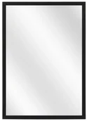 Lustra - Czarne prostokątne lustro aluminiowe ścienne 21 rozmiarów C8-S16 - miniaturka - grafika 1