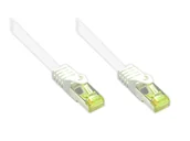 Kable komputerowe i do monitorów - Alcasa 50m Cat7 RJ-45 kabel sieciowy Biały S/FTP (S-STP) 8070R-500W - miniaturka - grafika 1