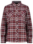 Bluzki damskie - CMP Koszula w kolorze bordowym - miniaturka - grafika 1