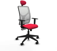 Fotele i krzesła biurowe - Krzesło Biurowe z Zagłówkiem Motilla Piqueras y Crespo 1D066N1 Czerwony - miniaturka - grafika 1