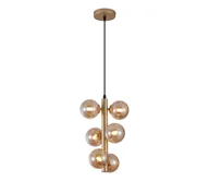 Lampy sufitowe - Wofi 6014-601W - LED Żyrandol na lince VILLA 6xG9/3W/230V złoty - miniaturka - grafika 1