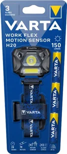 Latarka czołowa, czołówka Varta WORK FLEX MOTION SENSOR H20 3W 3AAA 18648 - Latarki - miniaturka - grafika 1