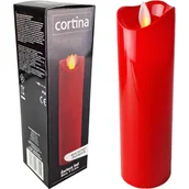 Świece - ŚWIECZKA LED WKŁAD DO ZNICZA ZNICZY RUCHOMY PŁOMIEŃ NA BATERIE ŚWIECA 17CM - miniaturka - grafika 1