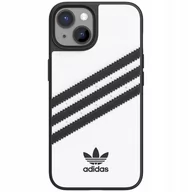 Etui i futerały do telefonów - Adidas Snap case z 3 paskami do iPhone 14 biały - miniaturka - grafika 1
