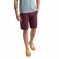 Spodenki męskie - Szorty męskie dresowe 100% bawełna BASIC bordowe Ombre OM-SRBS-0149 V3 S - miniaturka - grafika 1