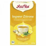 Herbata - Organiczna herbata z imbirem i cytryną Yogi Tea, 17 torebek - miniaturka - grafika 1