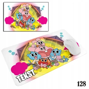 PODKŁADKA POD MYSZKĘ MYSZ WZORY DO WYBORU - GUMBALL GAMBOL 20x24cm - Podkładki pod mysz - miniaturka - grafika 1