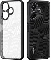 Etui i futerały do telefonów - Dux Ducis Etui AIMO do Redmi 13 4G/5G / Note 13R / Poco M6 / M6 Plus, czarno-przezroczyste - miniaturka - grafika 1