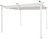 Kratki i pergole - Pergola na taras SPRINT 3x4 White - HARDMAISTER - miniaturka - grafika 1