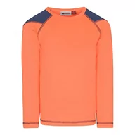 Odzież sportowa dziecięca - LEGO Dziewczęca bielizna narciarska, oddychająca, zestaw bazowy, pomarańczowy neonowy, 128 cm - miniaturka - grafika 1