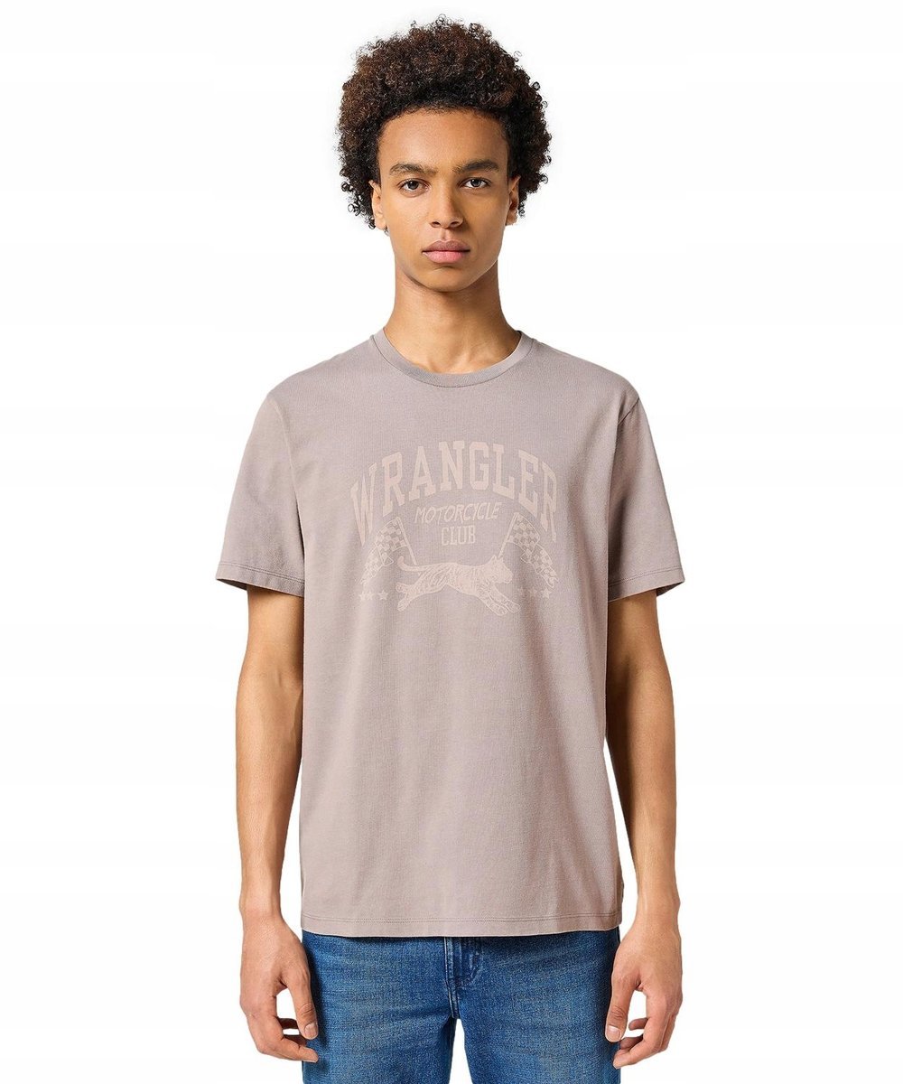 T-shirt Wrangler GRAPHIC TEE 112357309 Iron M