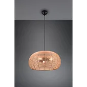 Lampy sufitowe - Inga lampa wisząca Boho brązowa 312200336 Trio - miniaturka - grafika 1