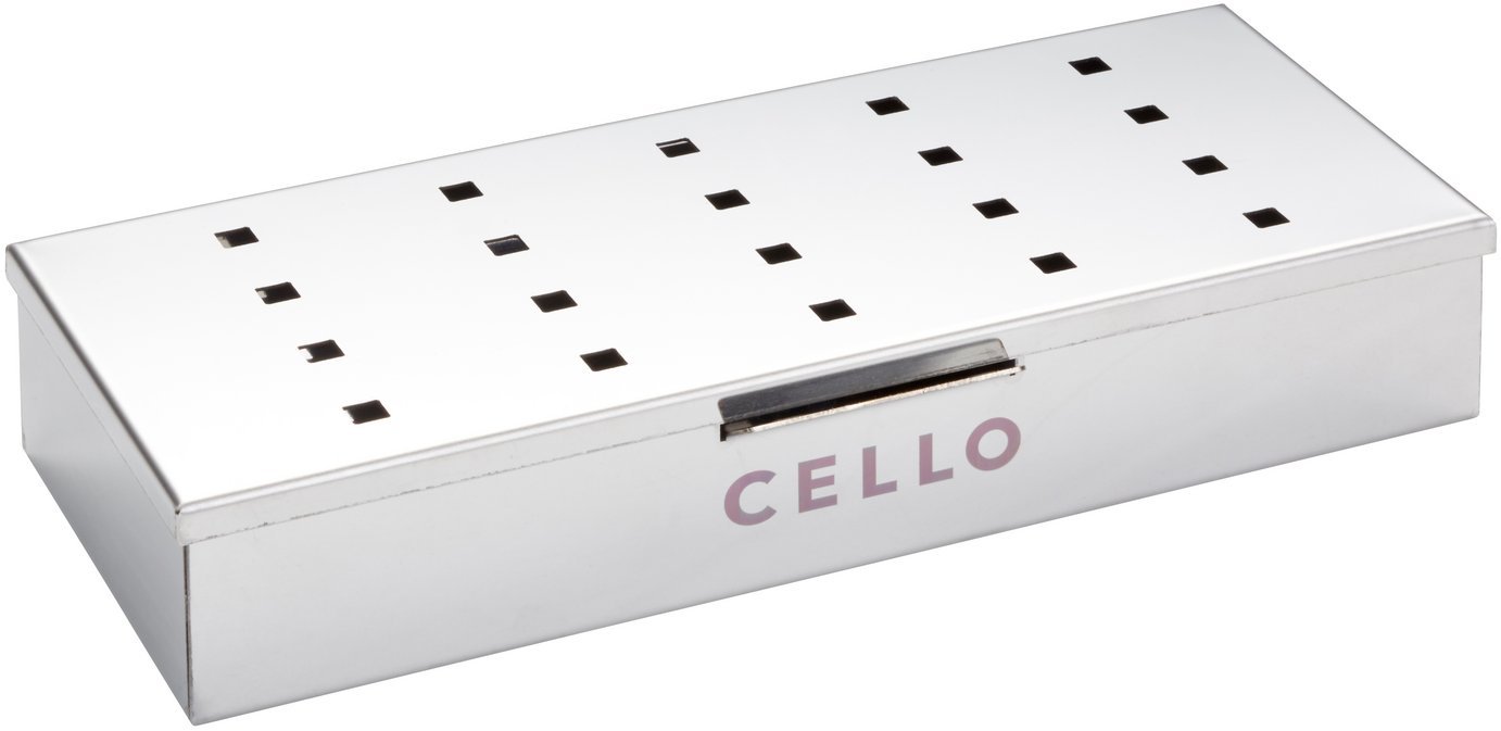 Urban Outdoor WOODCHIP SMOKER BOX 23X9,5X4CM CELLO S/S