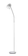 Lampy stojące - Srebrna metalowa lampa podłogowa - S883-Mozino - miniaturka - grafika 1