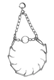 Kolczatka Obroża Zaciskowa Chromowana 52cm 83351 - Obroże dla psów - miniaturka - grafika 1
