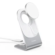 Zabawki zręcznościowe - Choetech bezprzewodowa ładowarka indukcyjna 15W Qi z MagSafe biała (H046+T518-F) - miniaturka - grafika 1