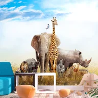 Fototapety - Fototapeta samoprzylepna - Fauna Afryki (rozmiar 98x70) - miniaturka - grafika 1