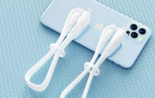 Kabel USB-C do USB-C Foneng X73, 60W, 1m (biały) - Kable - miniaturka - grafika 2