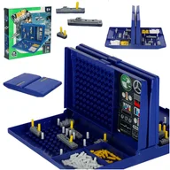 Gry planszowe - Statki okręty bitwa morska gra strategiczna logiczna w walizce - miniaturka - grafika 1