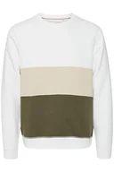 Bluzy męskie - BLEND Bluza męska, 110602/śnieg biały, L - miniaturka - grafika 1