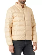 Kurtki męskie - Tommy Jeans Męska kurtka puchowa TJM Essential Light, Trencz, XXL - miniaturka - grafika 1