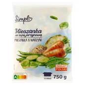 Mrożonki warzywne i owocowe - Simpl Mieszanka na zupę jarzynową mieszanka 8 warzyw 750 g - miniaturka - grafika 1
