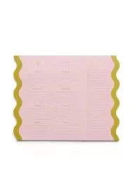 Planer posiłków z magnesem - Pink & Chartreuse - Notesy i bloczki - miniaturka - grafika 1