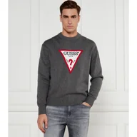 Swetry męskie - Guess Jeans Sweter Regular Fit - miniaturka - grafika 1