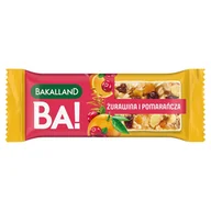 Batoniki - Bakalland BA! BATON ZBOŻOWY ŻURAWINA I POMARAŃCZA 40G zakupy dla domu i biura 33733759 - miniaturka - grafika 1