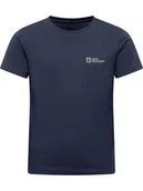 Koszulki i topy damskie - Jack Wolfskin Koszulka "Essential" w kolorze granatowym - miniaturka - grafika 1