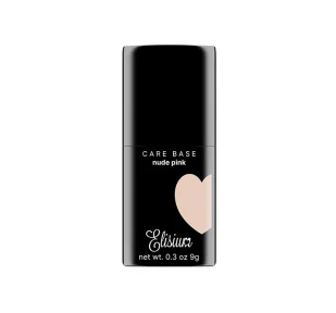 ELISIUM Care Base Baza kauczukowa pod lakier hybrydowy - Nude Pink 9g - Pozostałe akcesoria do makijażu - miniaturka - grafika 1