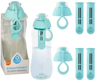 Butelka Filtrująca Dafi Soft 0,3L + 5 Filtrów Miętowa - Butelki filtrujące - miniaturka - grafika 1