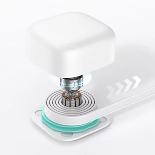 USAMS Ład. siec. 1xUSB-C ze zwijanym kablem USB-C (only head) PD+QC 35W Gan Fast Charging biały/white XMF Series CC202TC02 (US-CC202) - Ładowarki do telefonów - miniaturka - grafika 3