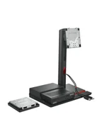 Uchwyty do monitorów - Lenovo 4XF1K03170 uchwyt / stojak do monitorów 68,6 cm (27") Czarny Biurko - miniaturka - grafika 1