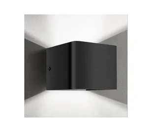 Aigostar - LED Kinkiet LED/5,5W/230V 10x10 cm czarny - Lampy ścienne - miniaturka - grafika 1