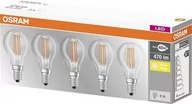 Żarówki LED - Osram ZESTAW 5x LED Żarówka VINTAGE E14/8W/230V 2700K - - miniaturka - grafika 1