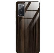 Etui i futerały do telefonów - Etui drewniane Samsung Galaxy S20 Fe Premium Wood Dark Brown Forestzone Glass - miniaturka - grafika 1