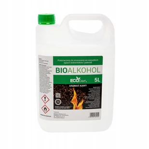 EcoLine Paliwo do biokominków 5l EcoLine aromat kawy 5901845030052 - Materiały opałowe - miniaturka - grafika 1