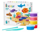 Zabawki kreatywne - Hey Clay - Zestaw Ocean - TM Toys - miniaturka - grafika 1