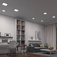 Lampy pozostałe - Paulmann Areo ZigBee CCT kątowy czarny 23x23cm - miniaturka - grafika 1