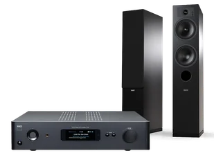 NAD C 389 (czarny) + Tesi 5 (czarny) - Zestawy stereo - miniaturka - grafika 1