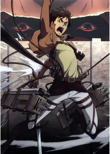 Plakat Anime Attack on Titan aot_026 A3 (custom)