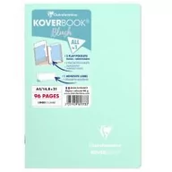 Notesy i bloczki - Clairefontaine Zeszyt Blush A5 w linię 48 kart. 14,8x21cm miętowo-różowy CFN961773C - miniaturka - grafika 1