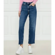 Spodnie damskie - Tommy Jeans Jeansy LAYLA Straight fit - miniaturka - grafika 1